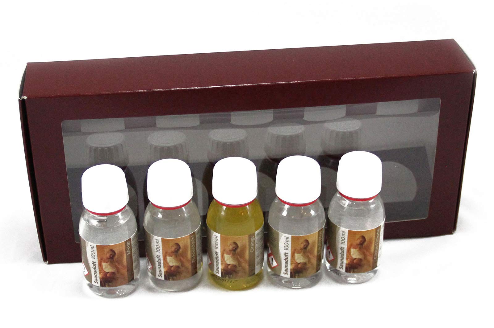 Karibu Aufguss Konzentrat Saunaduft Set 5-teilig, 5x100ml