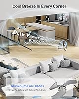 Vista 6 de Iliving – Ventilador de piso de alta velocidad