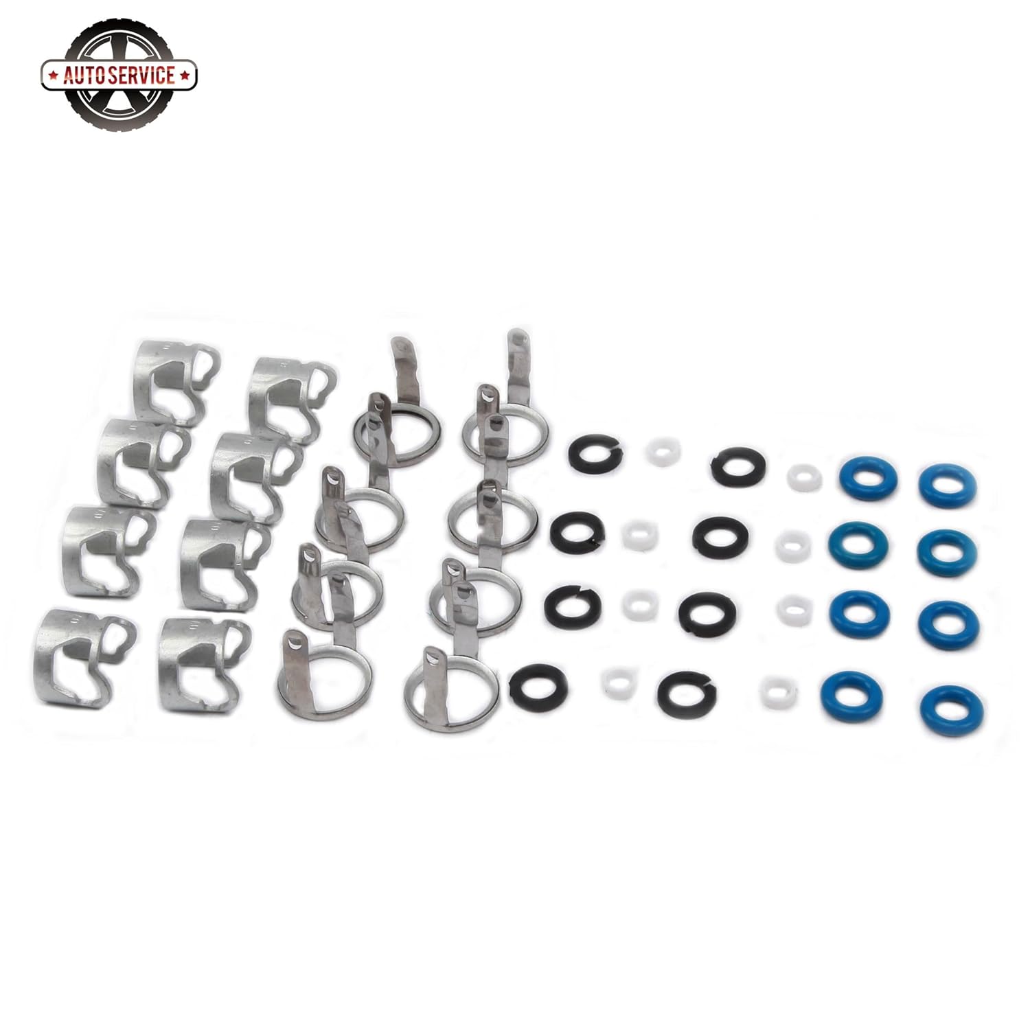 06E 998 907 G Fuel Injector Seal Kit O-ring For Audi A6 S6 A7 Sportback A8 S8 Quattr0 2.8L V6 Avant Quattr0 R8 5.2L W10 RS6 5.0L - (Color: 8PCS)