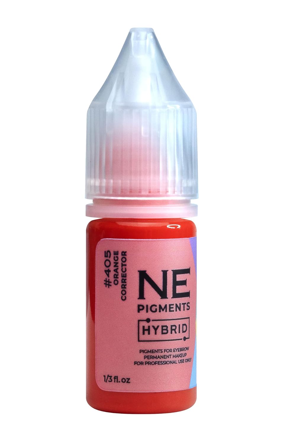 #405 Orange Corrector For Bluish and Dark Lips - By Elena Nechaeva - Color Corrector for Lips - Permanent Makeup - Professional Tattoo Pigment