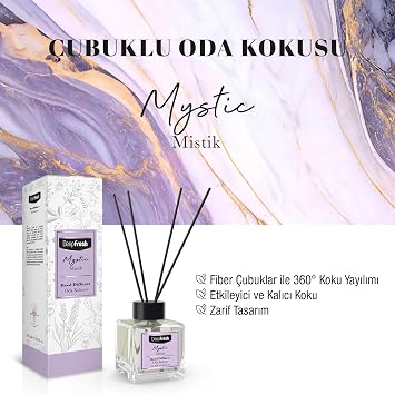 Deep Fresh Çubuklu Oda Kokusu 100 ml (Mistik)