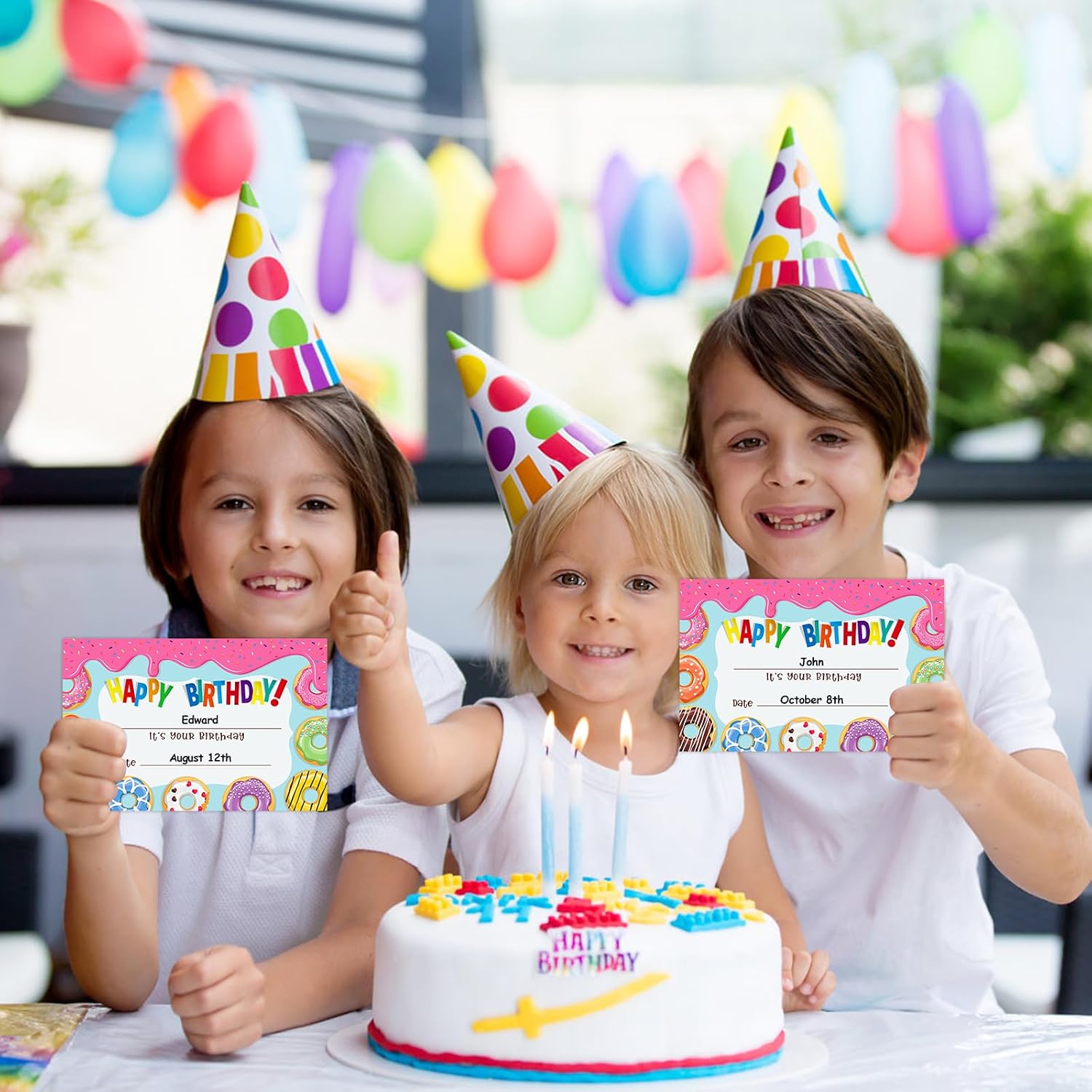 FaCraft Birthday Certificates for Students - 30PCS Happy Birthday Certificates for Kids Classroom from Teacher Back to School Supplies Preschool Kindergarten Classroom Students Birthdays Awards Gifts image 3