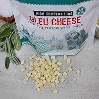 Vista 4 de The Sausage Maker® Queso Azul de Alta Temperatura 1 Lb Queso de Alta Temperatura para Hacer Salchichas, Cubo Cortado en Dados de 1/4", Queso de Alta