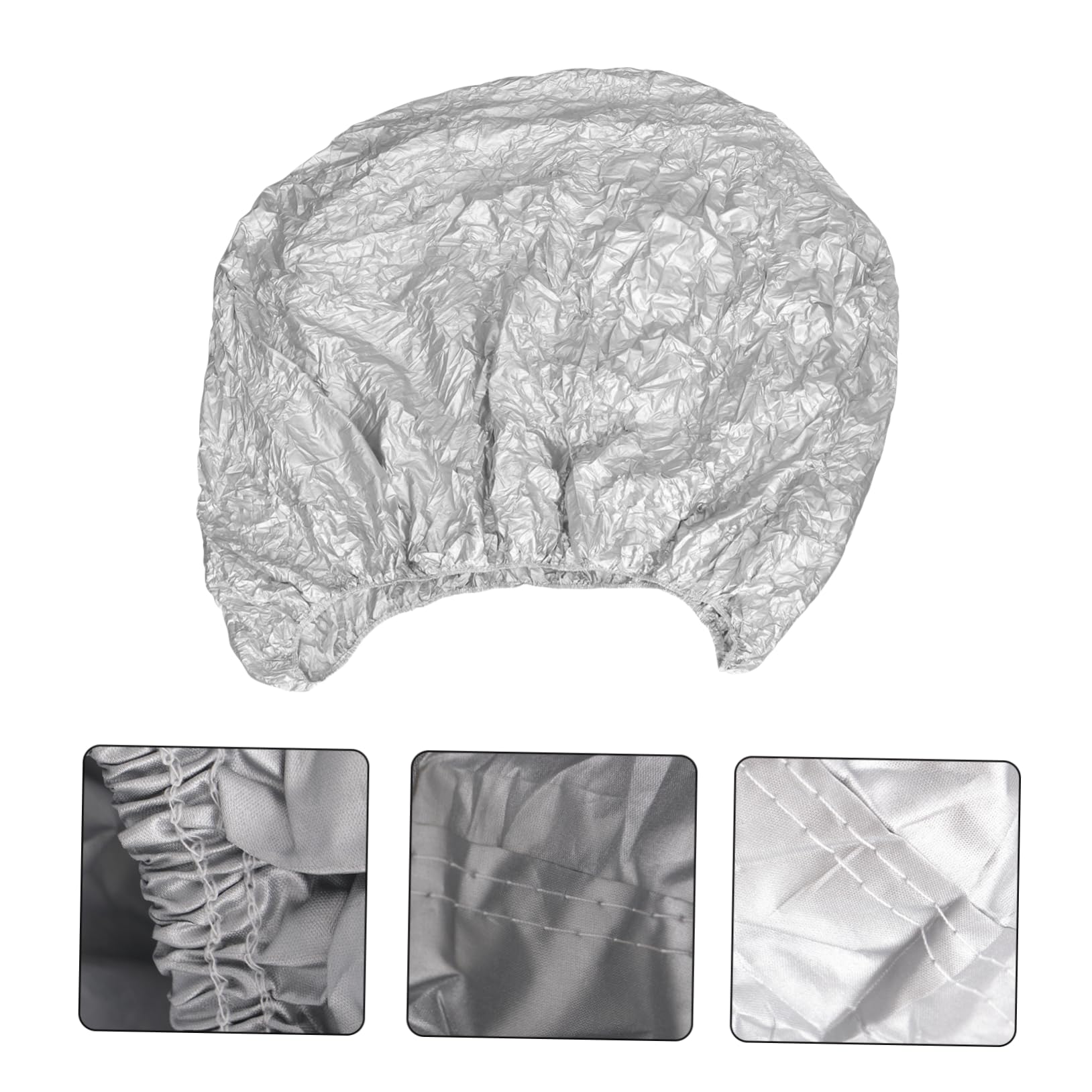 Toyvian Funda y Resistente Intemperie para Carrito de Golf para 4 Personas Ventilación Integrada Plata Adecuado para Exterior