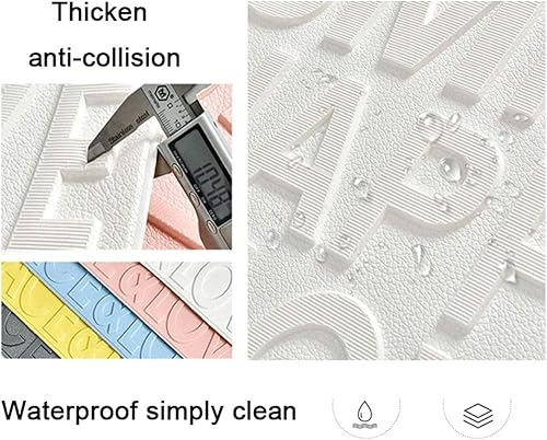 Miniatura 6 de GIUIN Foam Brick Wall Panels 3D Thicken Foam Wallpaper for Living Room Bedroom Soundproof Stereo Wallpaper Tiles Waterproof Anti-Collision