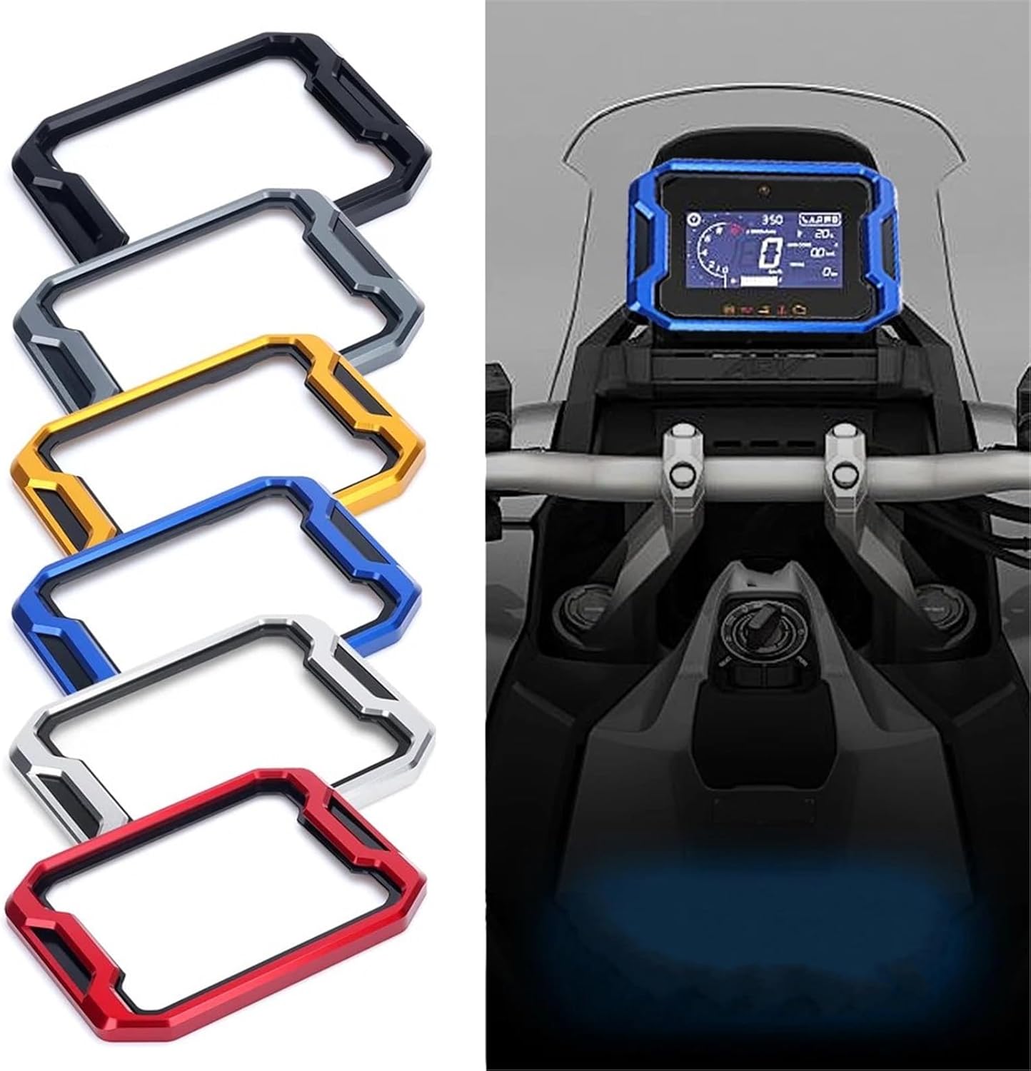 オートバイ計器カバー Compatible With ADV 350 For ADV 160 2022 2023 2024 オートバ