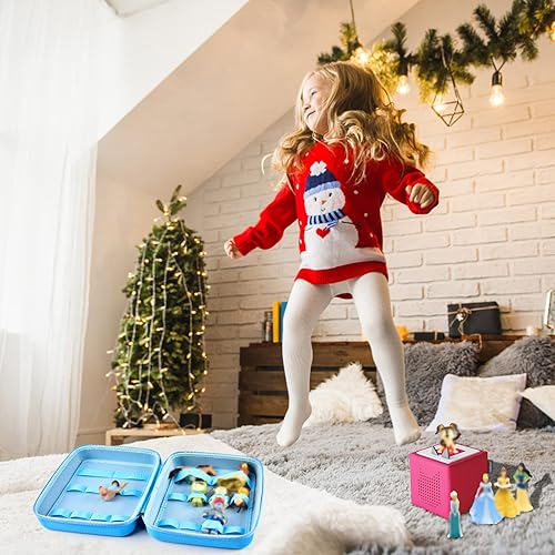 Miniatura 6 de PAIYULE Funda compatible con figuras de Tonies de personaje de reproducción de audio, soporte de almacenamiento de figuras para personajes de