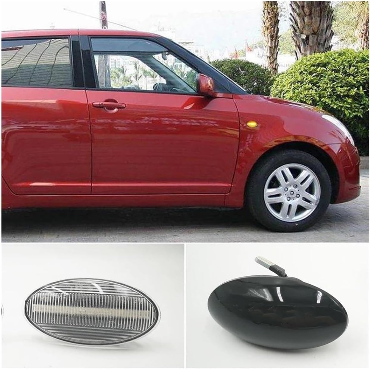 サイドマーカー ランプ に適合する スズキ用 に適合する APV用 に適合する アリーナ用 2007年以降 LEDダイナミックターン