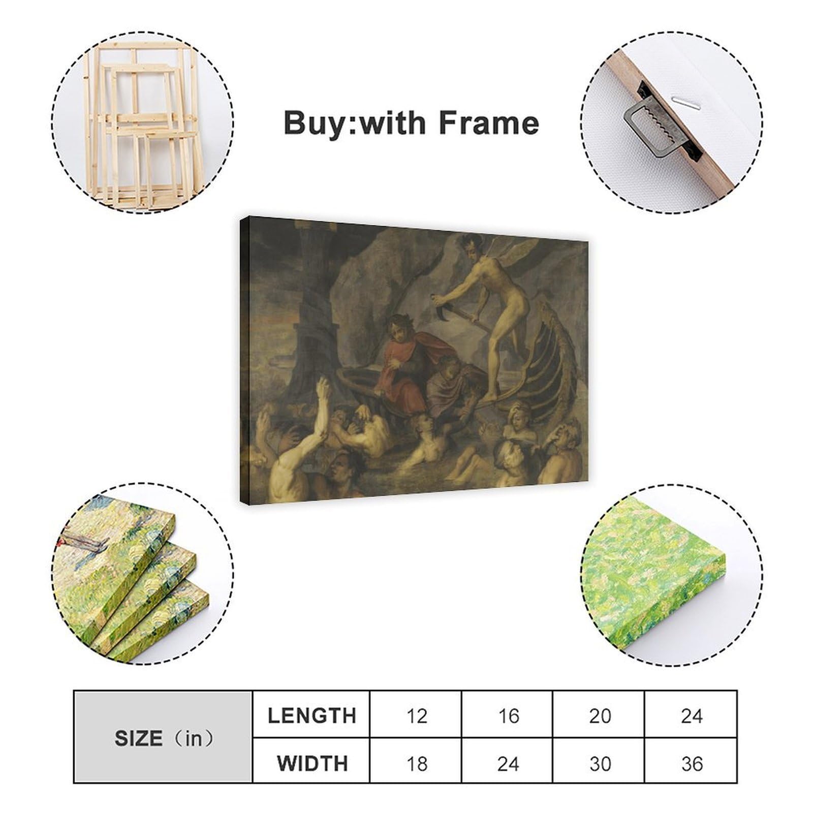 Póster de lienzo para decoración de dormitorio, diseño de escena de la