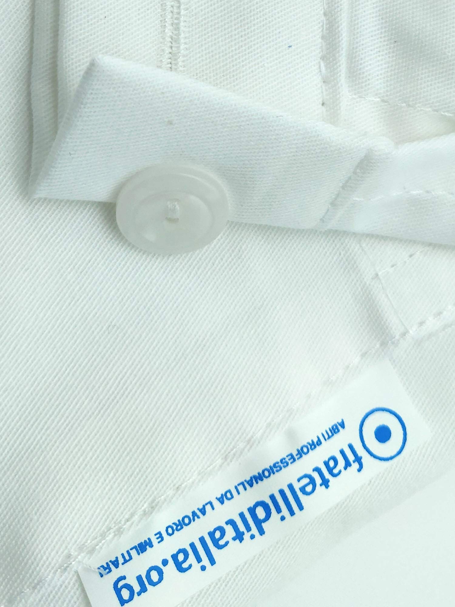 Hemden für Damen, reine Baumwolle, Labor, Apotheker, Tierarzt, Weiß