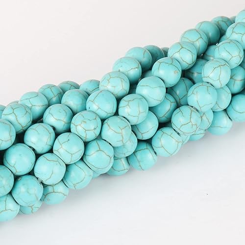 Miniatura 4 de GEMHUB Cuentas redondas sueltas de piedras preciosas naturales de 0.315 pulgadas para la fabricación de joyas, cuentas curativas de cristal para