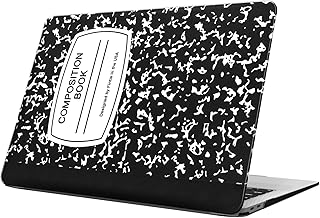Fintie Case for MacBook Air 13 Inch A2337 (M1) / A2179 / A1932 (2021 2020 2019 2018 Release) - Snap On Hard Shell Case Cover for New MacBook Air 13 Retina Display with Touch ID, Composition Book