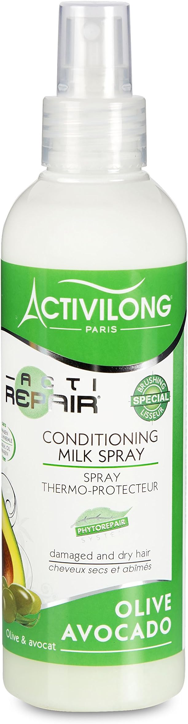 Activilong Actirepair Thermal Protection Spray with Olive Oil and Organic Avocado 200 ml
