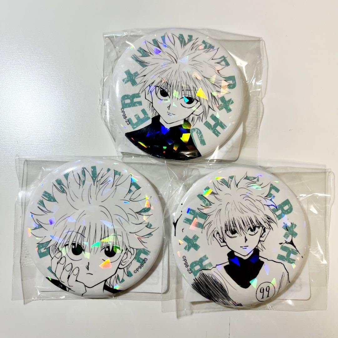 HUNTER×HUNTER キルア 缶バッジ 3個セット HUNTER×HUNTER キルア 缶バッジ 3個セット ハンターハンター