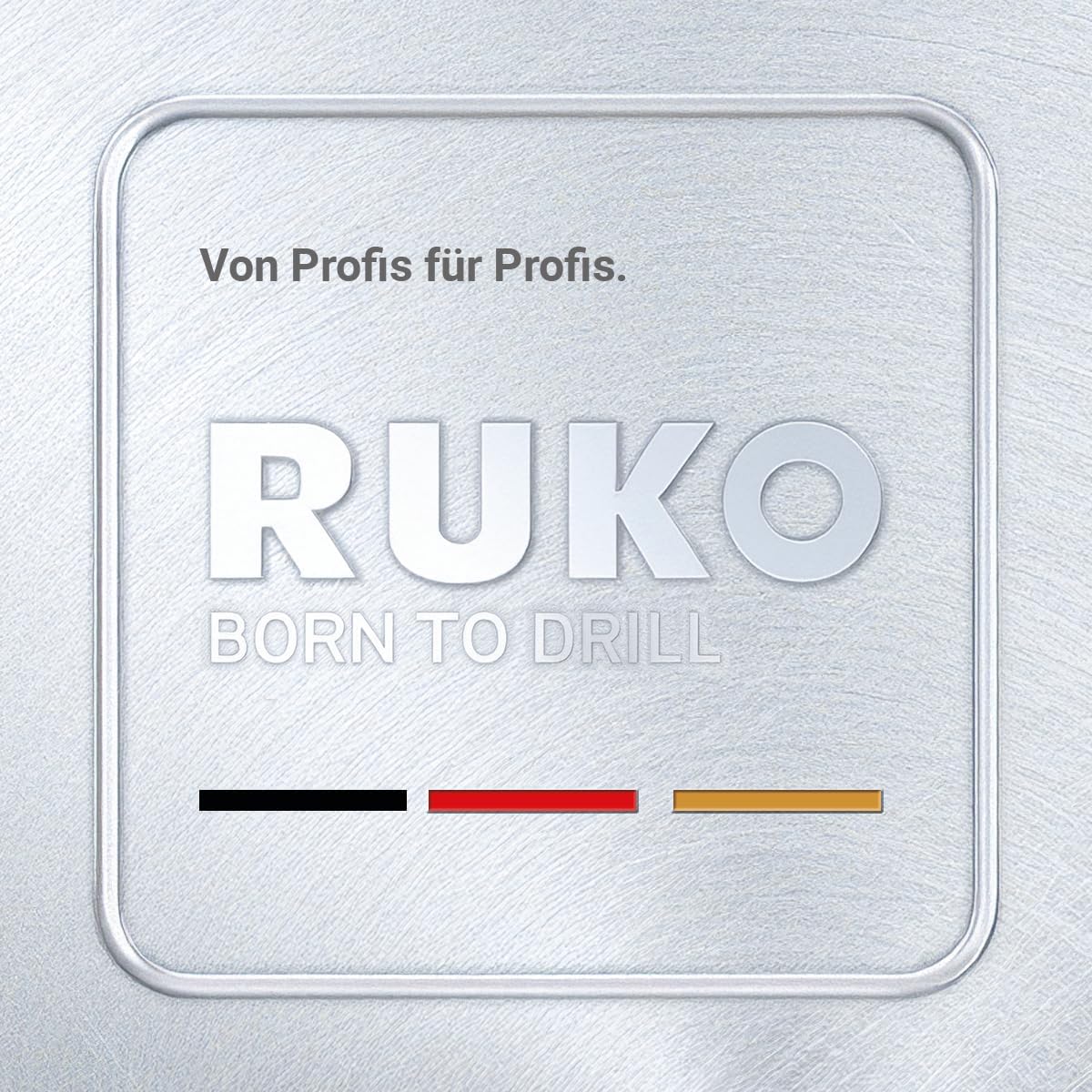 Ruko 108820 Terrax Core Drill Set Weldon 12-22 mm and 30 mm Cut Depth