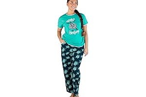 Women's Turtle Pajama Set: Snuggle Up in Marine Delights