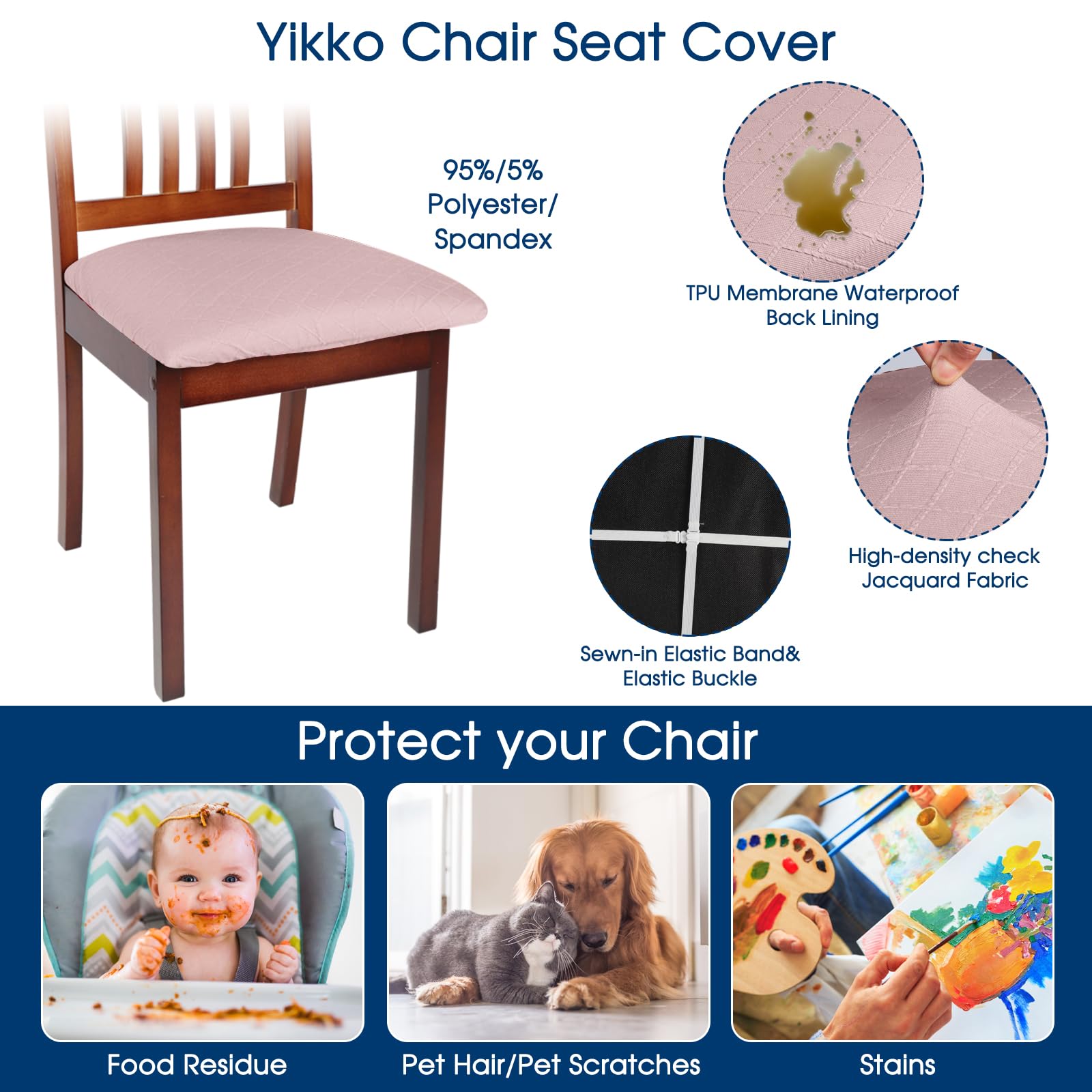 Yikko Chair Seat Covers - Image 4