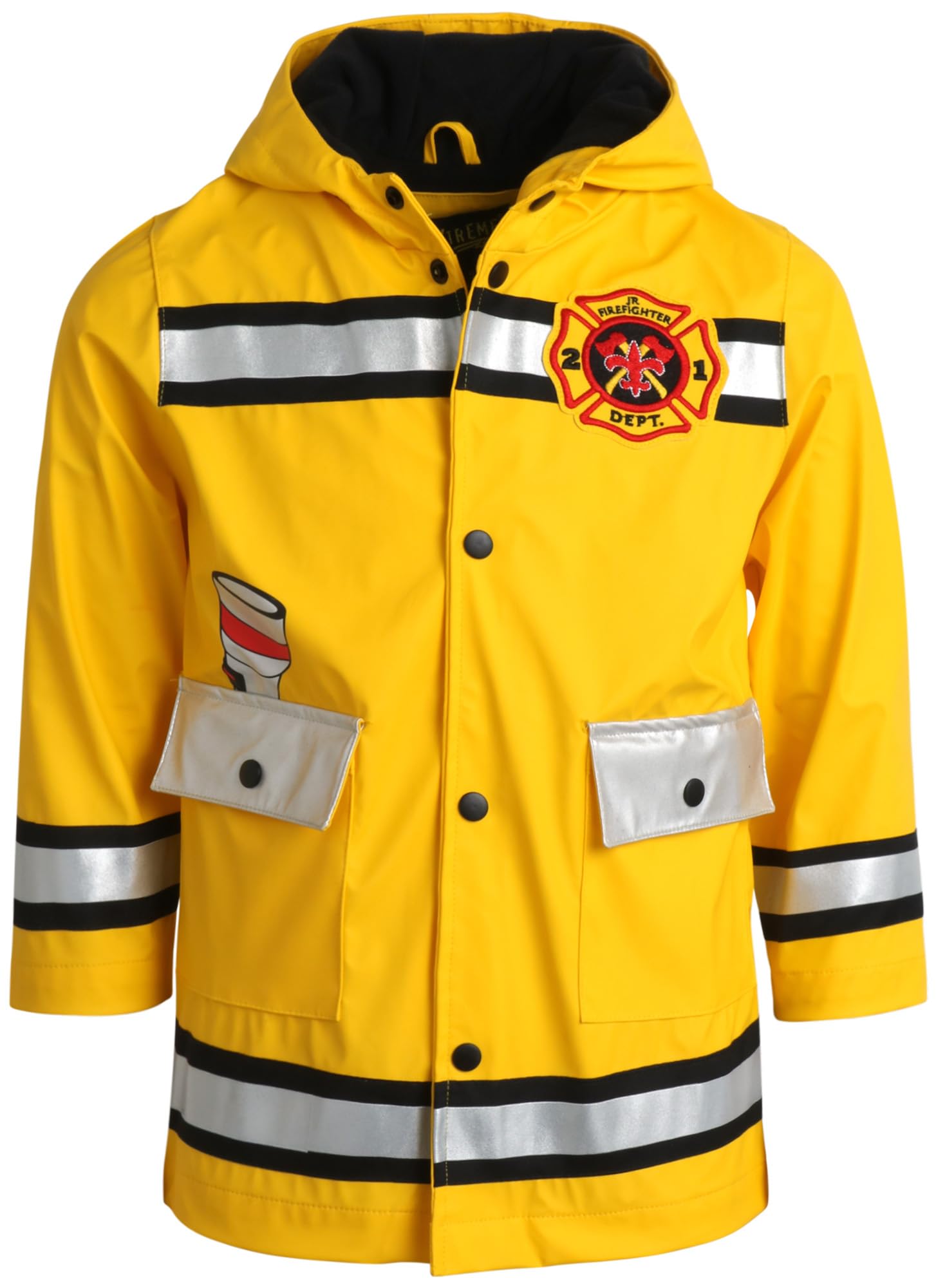 iXtreme Boys Rain Jacket - Lightweight Waterproof Hooded Rain Coat for Boys - Windbreaker Jacket for Outdoor Play & Travel