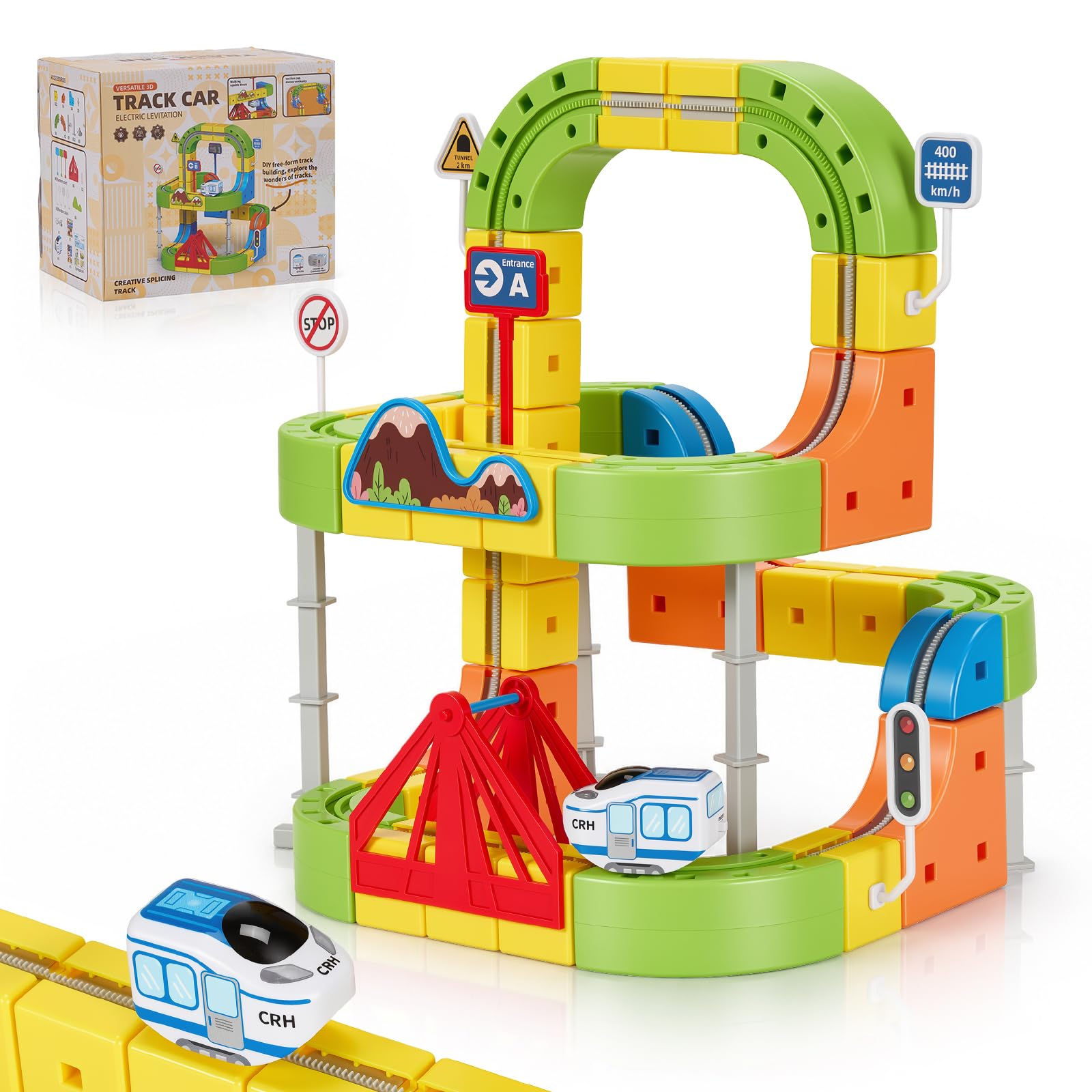125 pistes cubiques flexibles