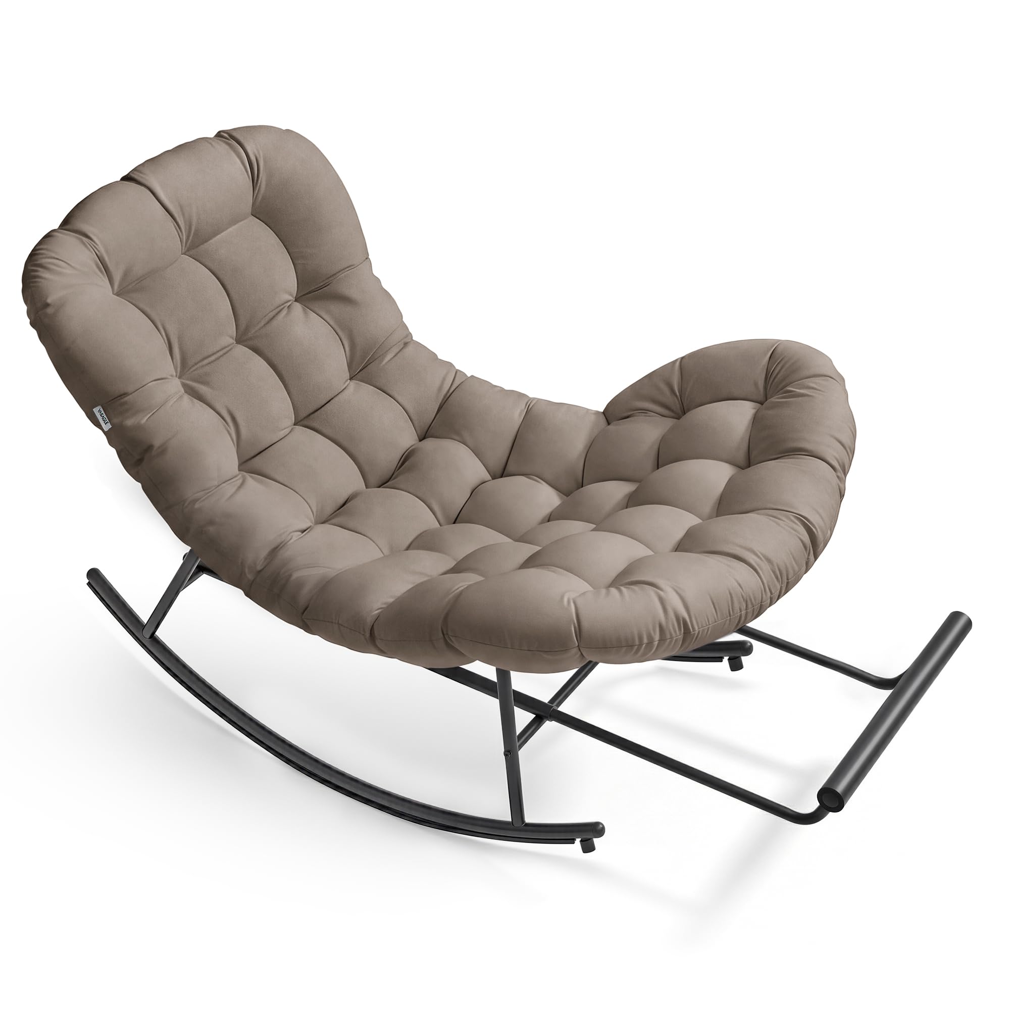 Photo 1 of ***used***VASAGLE Papasan Chair, Cappuccino Beige