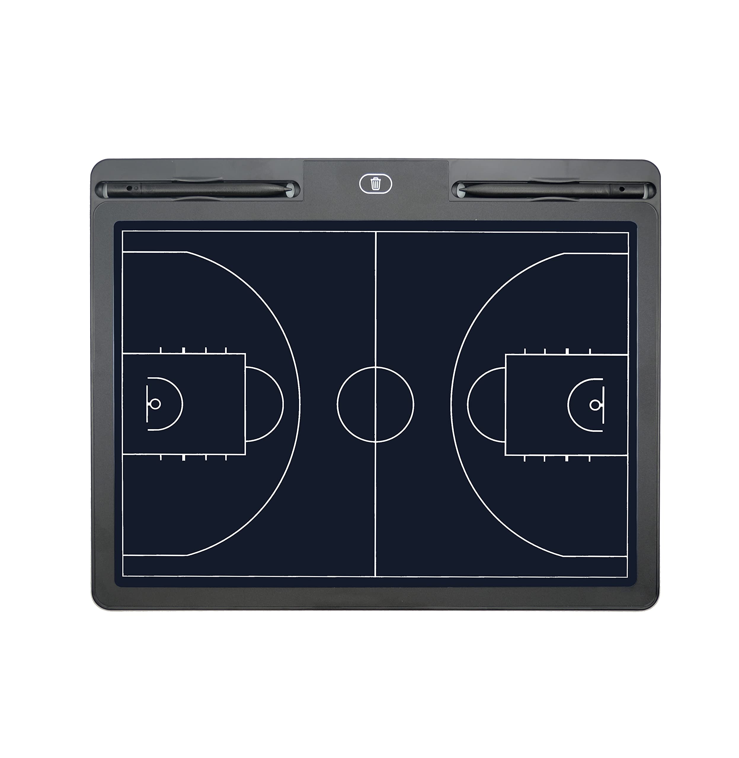 Pizarra Entrenador de Baloncesto Electrónico LCD Digital Carpeta Táctica con Lápiz