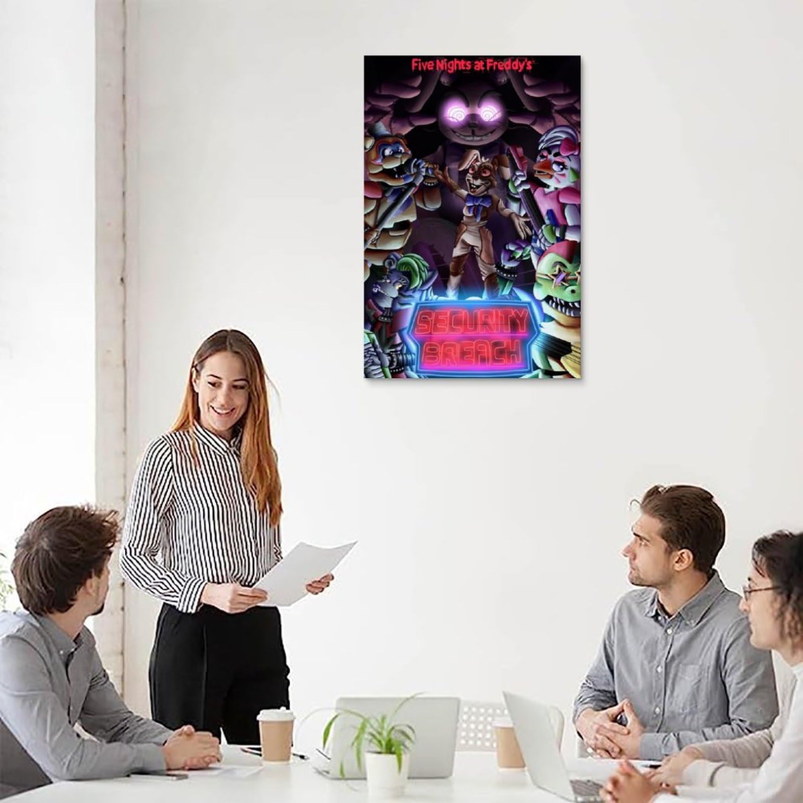 FNAF Wandbilder Set - 6er Poster Für Teenager Zimmer