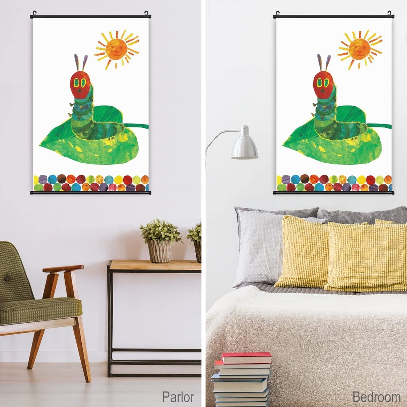 Amazon.co.jp: 掛ける絵 エリックカール はらぺこあおむし 絵本