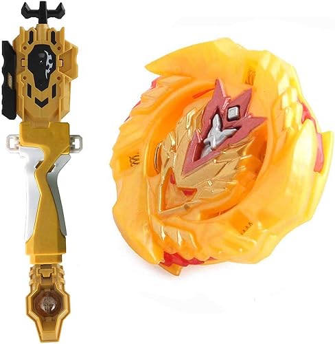 Bey Battle Burst Gold Booster B-127 Cho-Z Valkyrie Valtryek God Evolution - Juguete de batalla de alto rendimiento con lanzador LR, agarre y