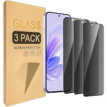 3 Pack Compatible with Xiaomi Redmi K80 Ultra Privacy Screen Protector Tempered Glass HD Clear, Bubble Free, Scratch Resistant, Case Friendly, Fingerprint screen unlock