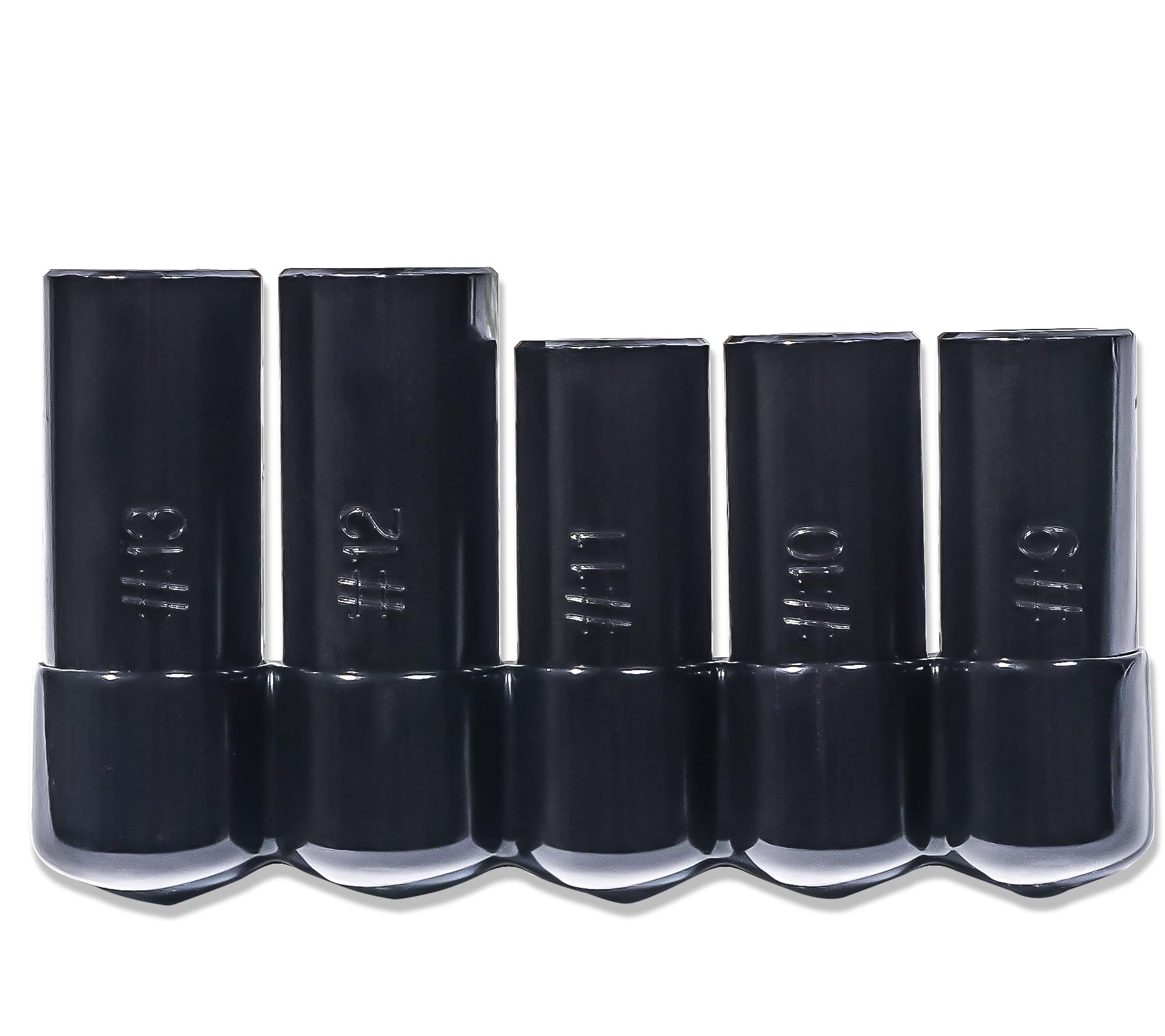 71670 - Juego de 5 llaves de vaso grandes para grifos de 5/20.3 cm, 11/40.6 cm, 3/10.2 cm, 7/20.3 cm y 2.5 cm, compatible con grifos estándar M.C.T.I