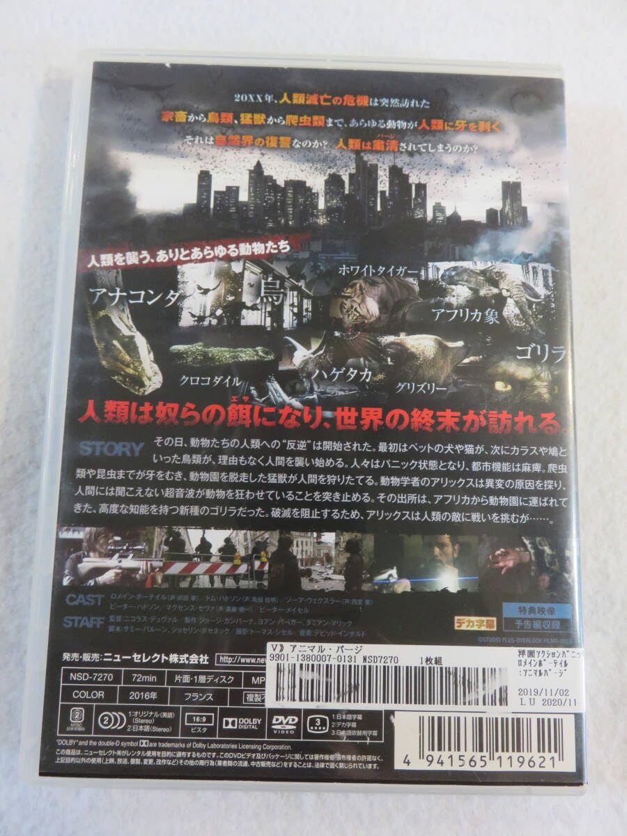Amazon.co.jp: 洋画・動物パニックDVD『アニマル・パージ