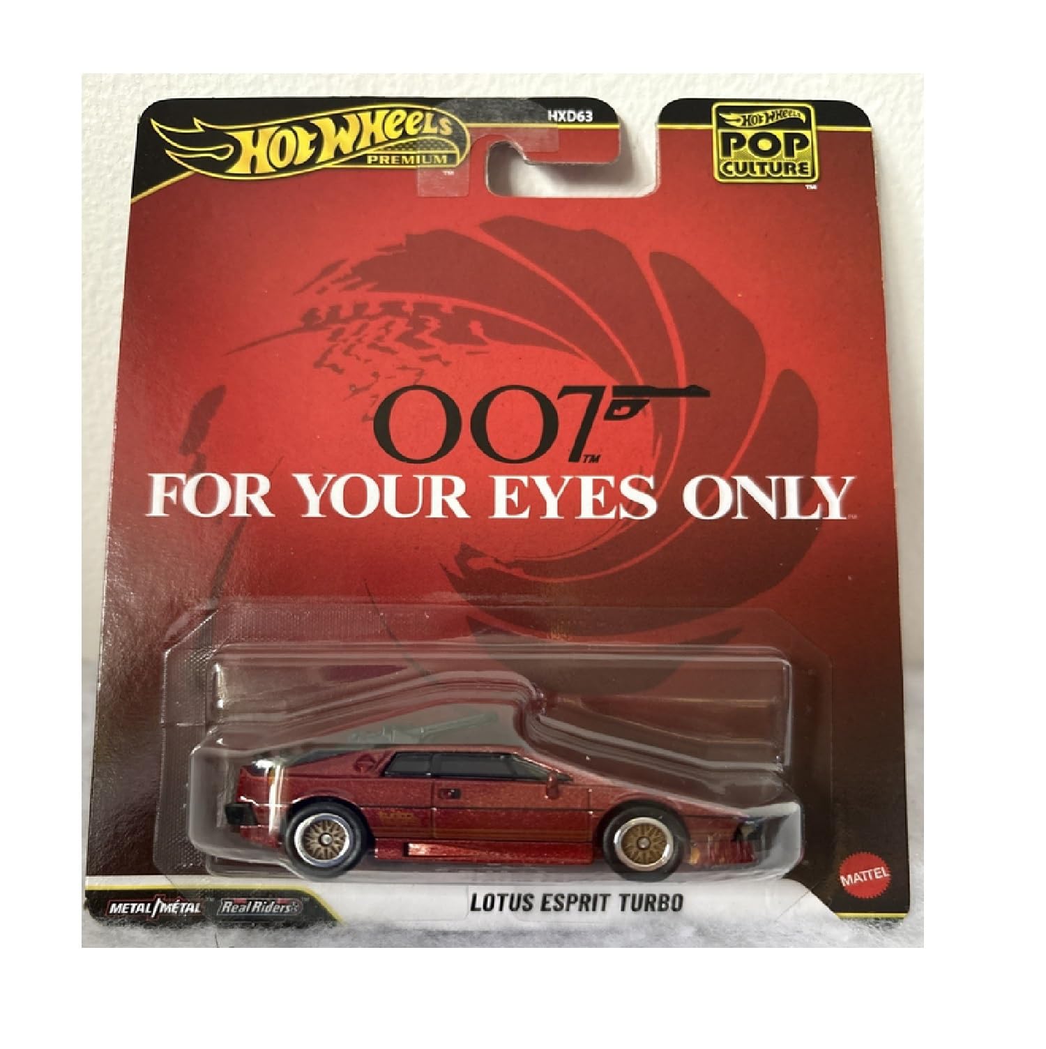 Hot Wheels - Pop Culture - (007 For Your Eyes Only) Lotus Esprit Turbo/Toys