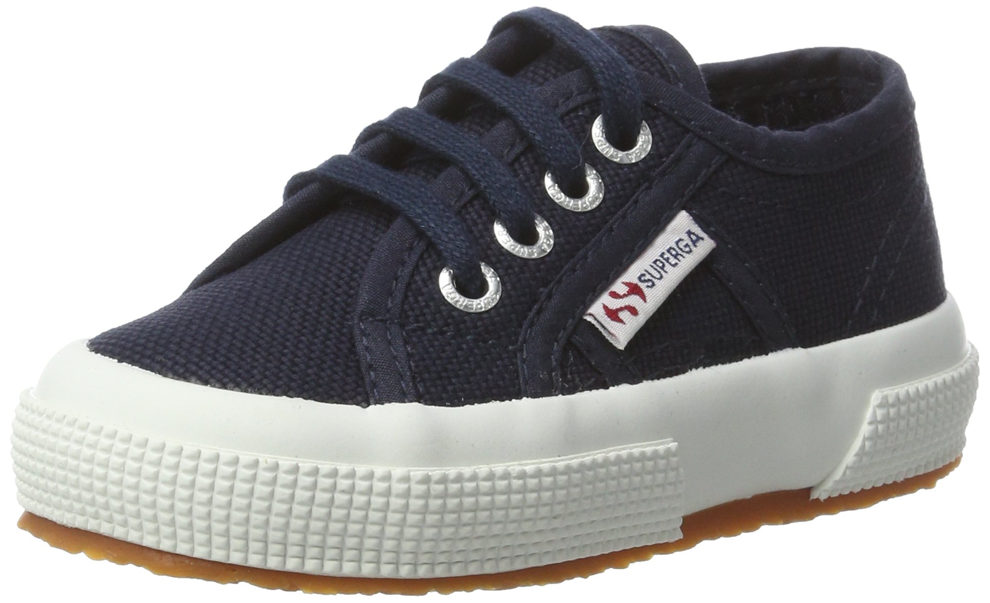 Superga Unisex Kid’s 2750 Jcot Classic Slippers, Blue (Navy-White), 29 EU, 11 UK