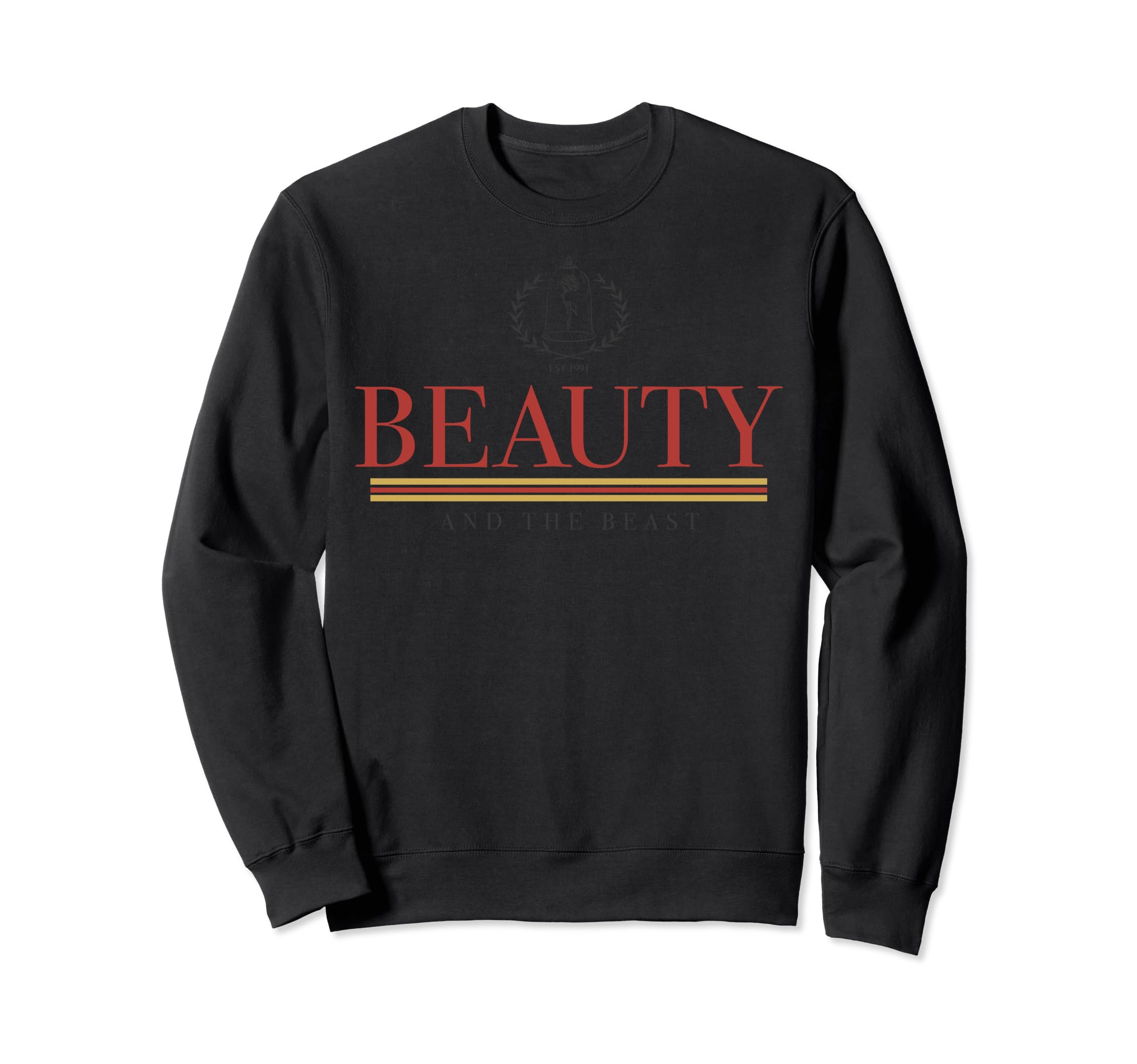 Sweat La Belle et la Bête Disney pull vintage 1991 chaud et confortable