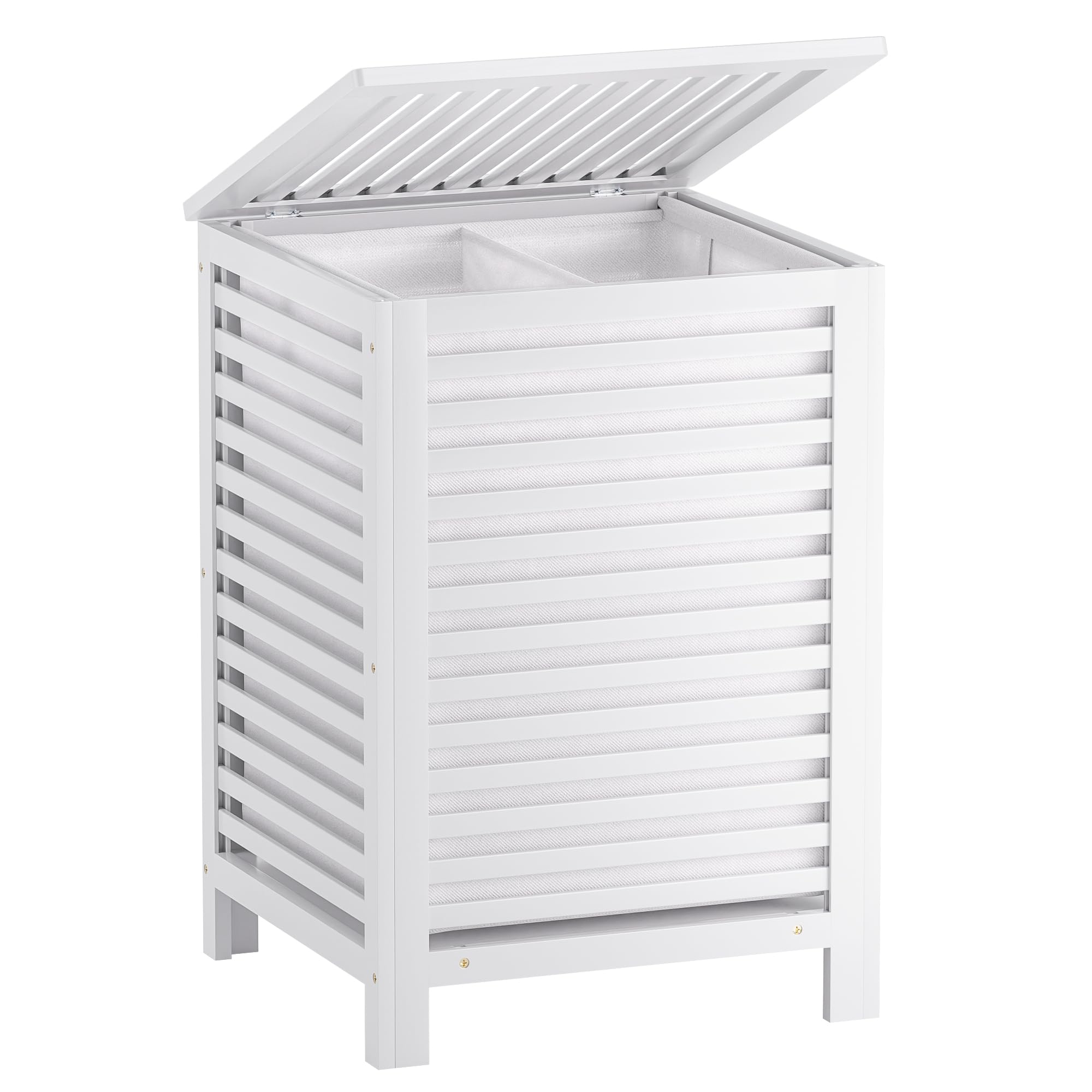 Amazon.com: SMIBUY Double Laundry Hamper with Lid, 120L