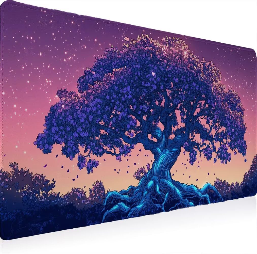Duża podkładka pod mysz XXL, 1500 x 800 mm, gamingowa podkładka pod mysz, szwy, antypoślizgowa, gumowa podstawa, gładka powierzchnia, wodoodporna i Ianglebig podkładka na biurko, podkładka pod mysz