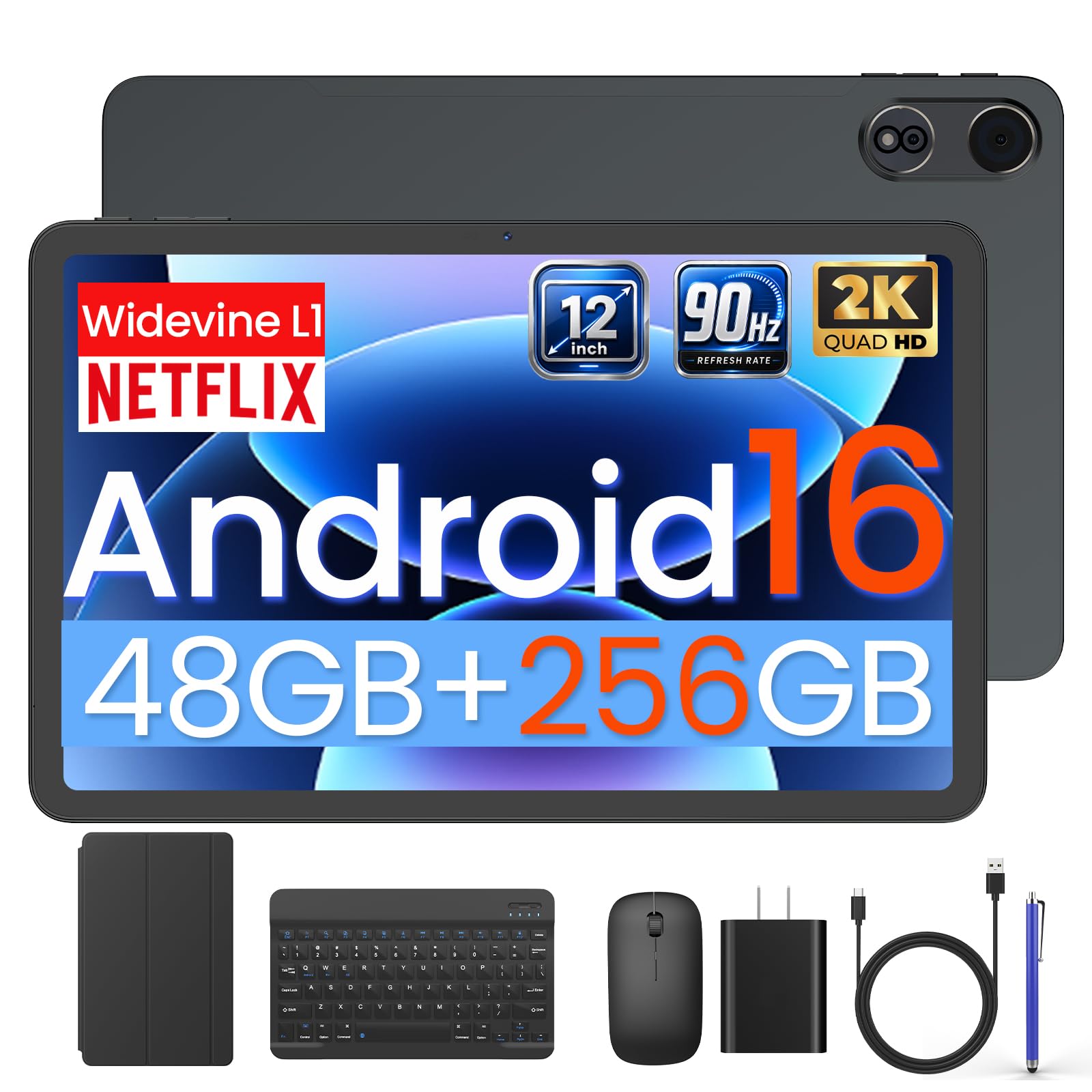 Amazon.com: ECOPAD Android 16 Tablet with Keyboard/Mouse/Stylus