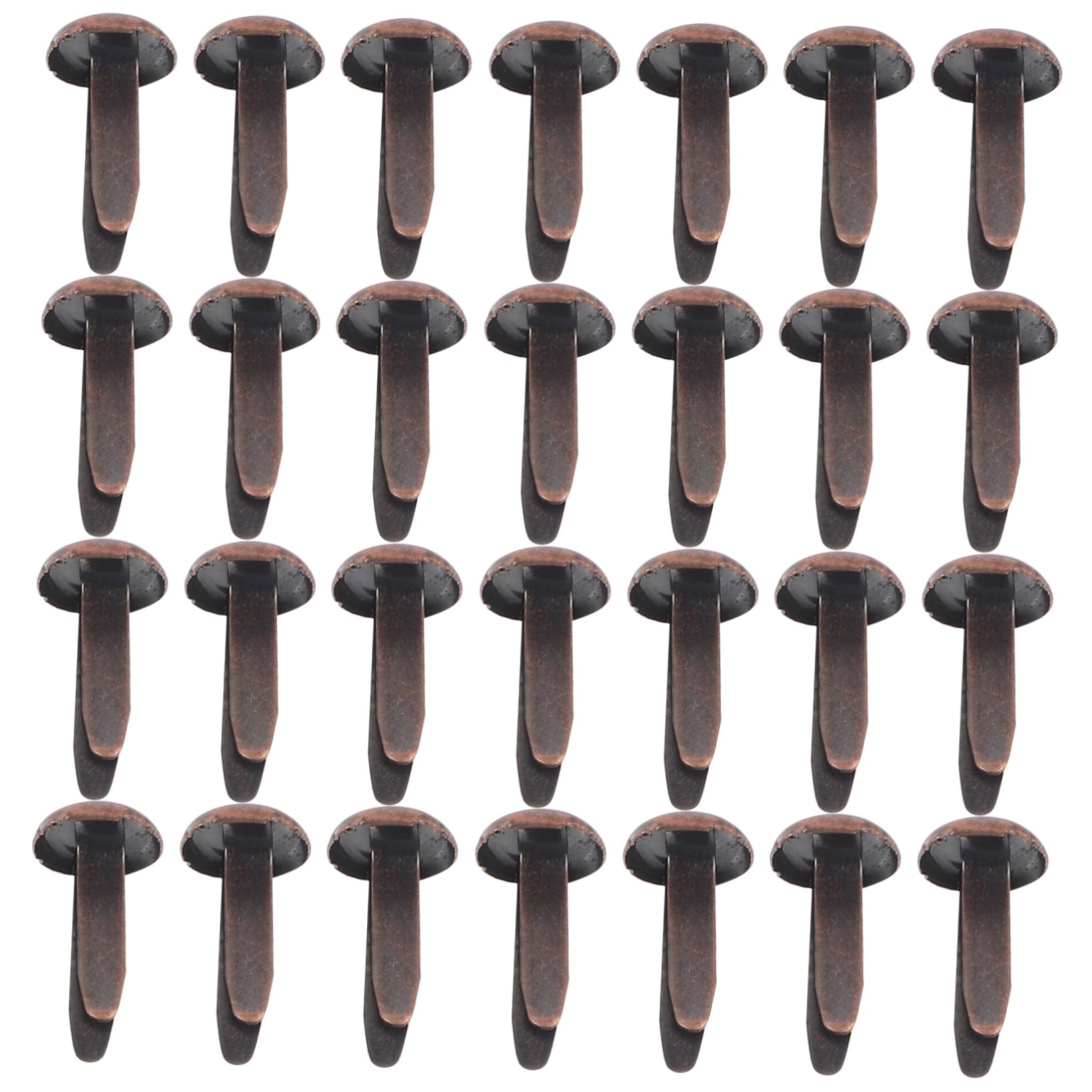 ARTIBETTER DIY Handcraft Material 50pcs Metal Scrapbook Brads Paper Fastener Brads for Paper Crafts
