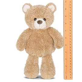 Bearington Buster Teddy Bear Stuffed Animal - 11 Soft and Cuddly Brown Bear Plush Toy with Weighted Bottom - Adorable Stuffed Animal Teddy Bears Gift for Kids, Plush Collectors, and Baby Showers