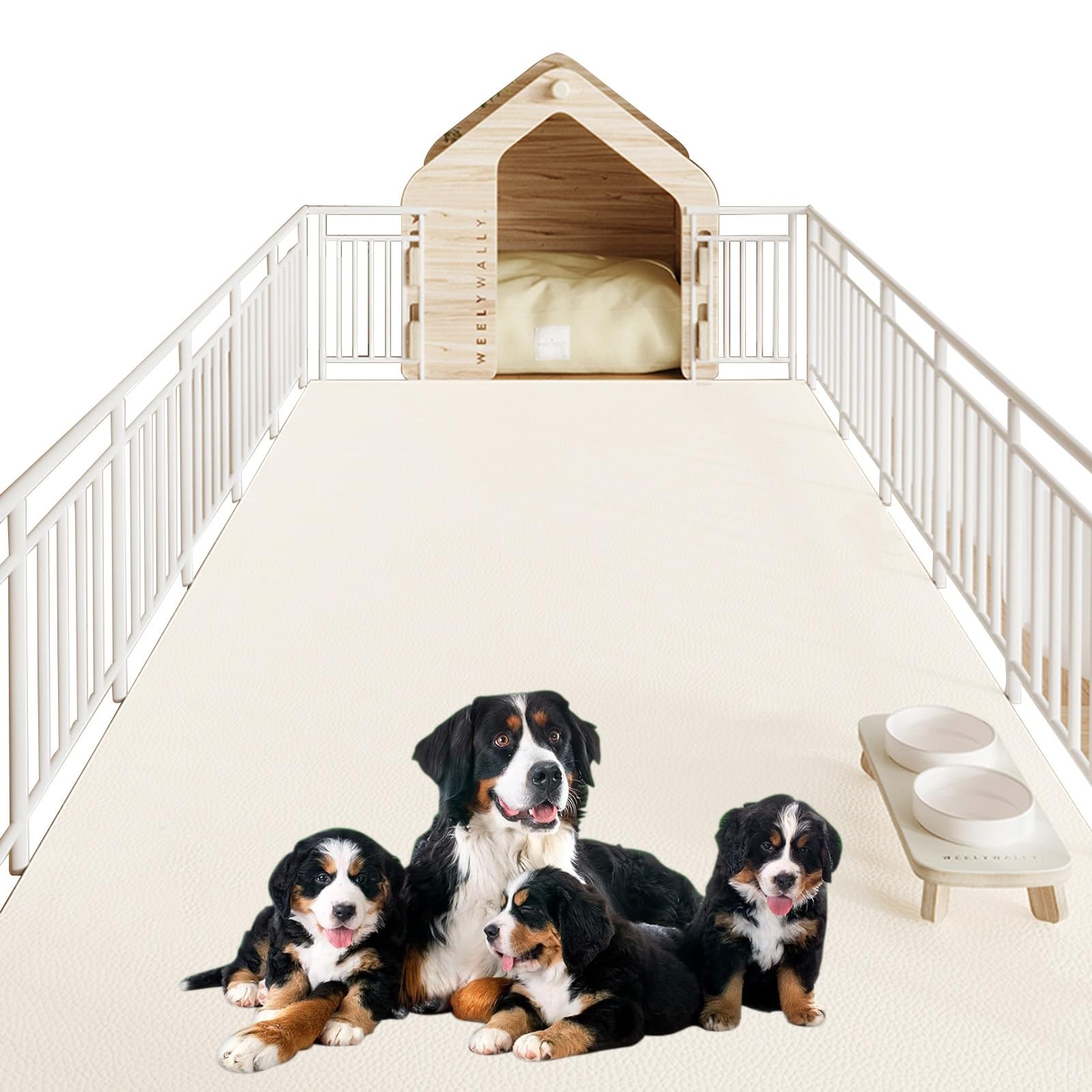 Amazon.co.jp: 犬用ケージパッド 防水 滑り止め 拭ける ペット専用