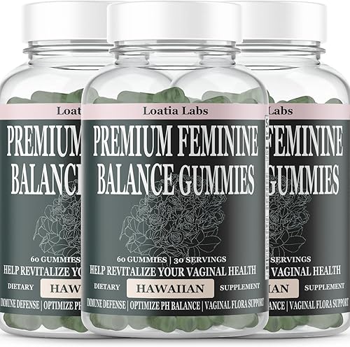 Miniatura 1 de Vital Premium - Gomitas de equilibrio femenino para la salud y el bienestar y la nutrición de las mujeres, apoyo inmunológico, vegano, sin gluten y