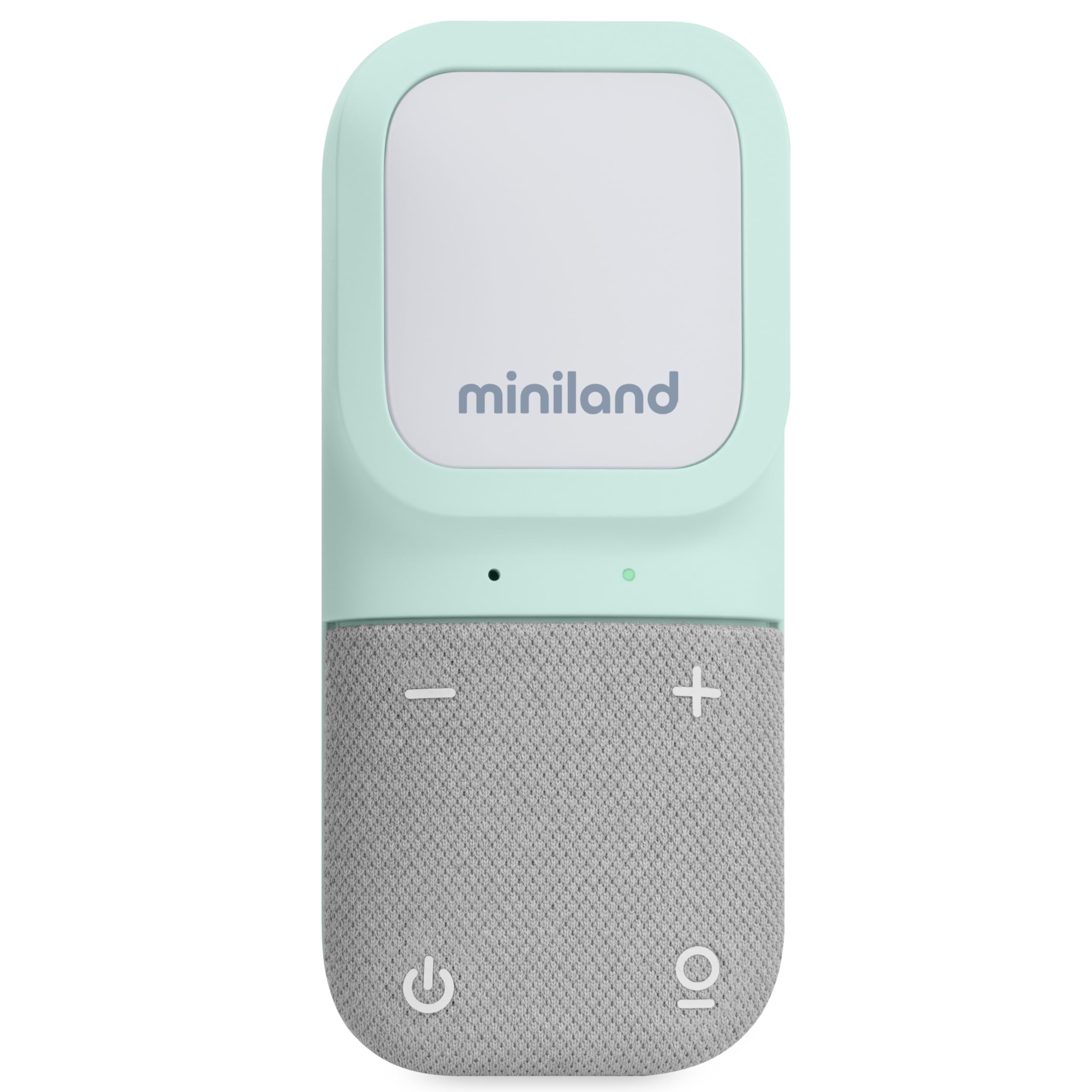 Miniland - Digitakl Lite Audio Baby Monitor, Baby Monitor with Two-Way Audio, Range 300 m, mint green - Image 3