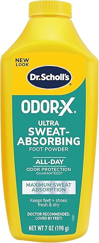 Miniatura 5 de Dr. Scholl's ODOR-X - Aerosol probiótico de olor para pies, 4 onzas  Elimina inmediatamente los peores olores y polvo para pies absorbente ultra