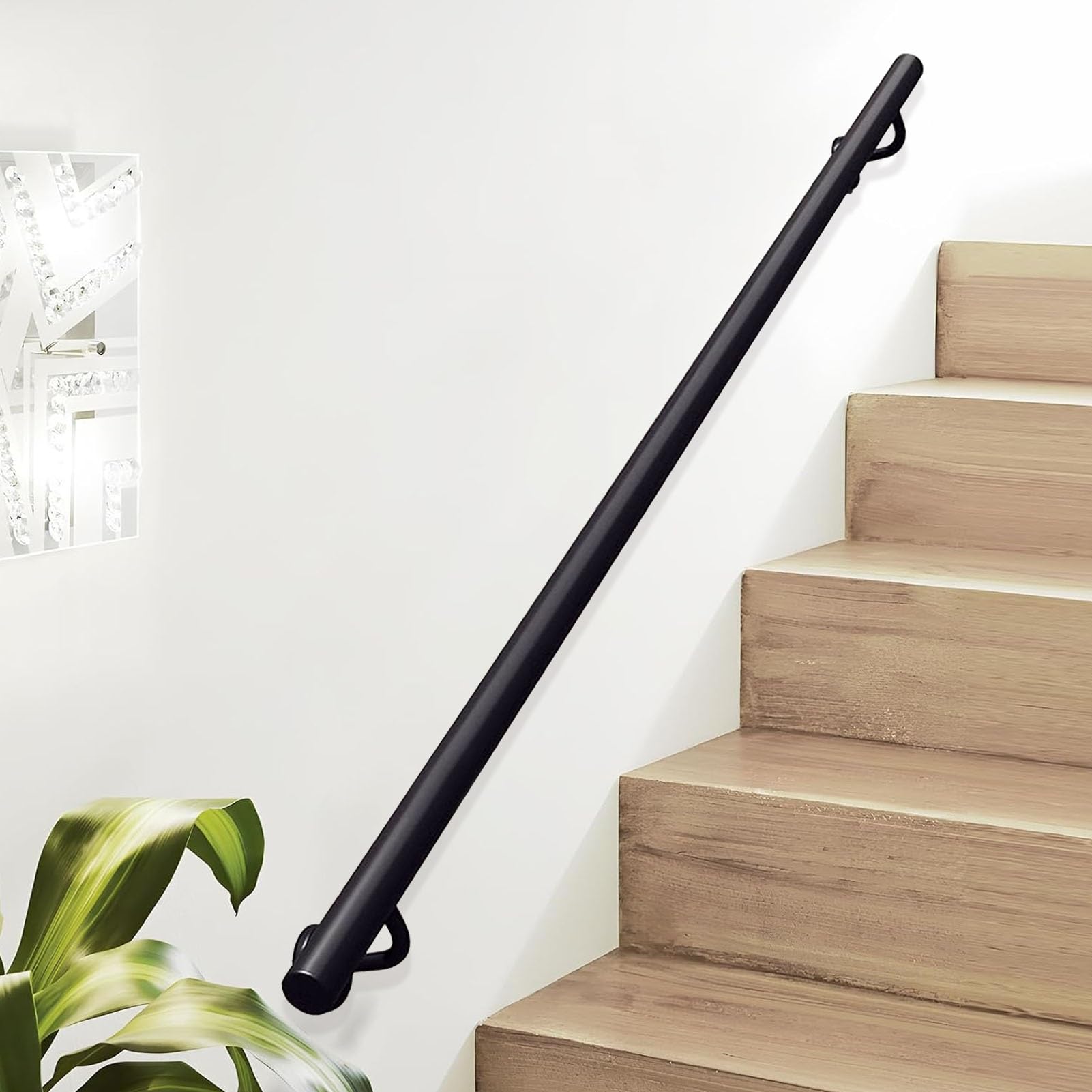 Rampe d'escalier de terrasse et intérieur pour sécuriser les accès de la maison