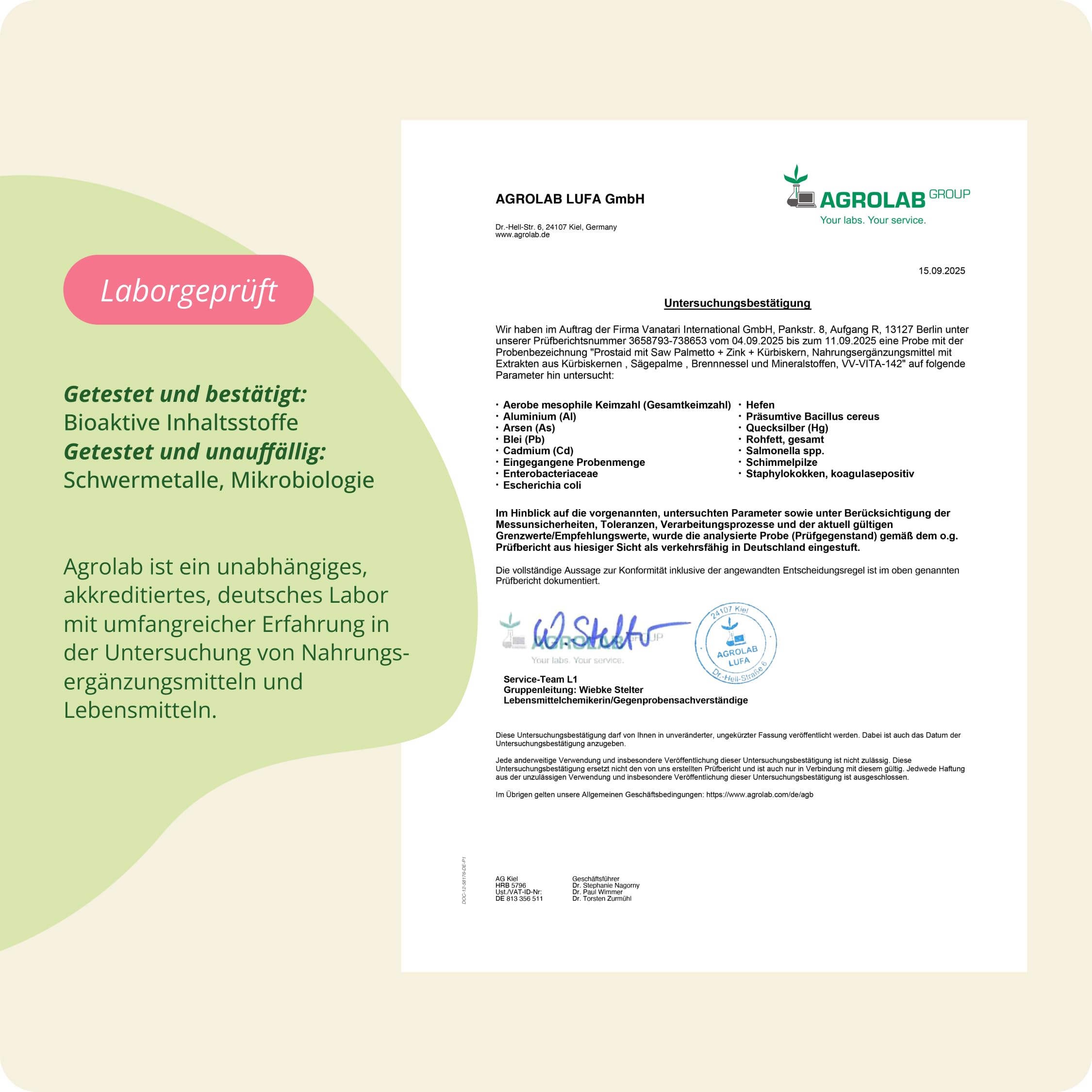 Prostata Komplex Vegavero | 800 mg Kürbiskernextrakt |180 Kapseln Hochdosiert | Mit Sägepalmenextrakt, Kürbiskernen, Brennnessel & Mehr | Vegan & Ohne Zusätze