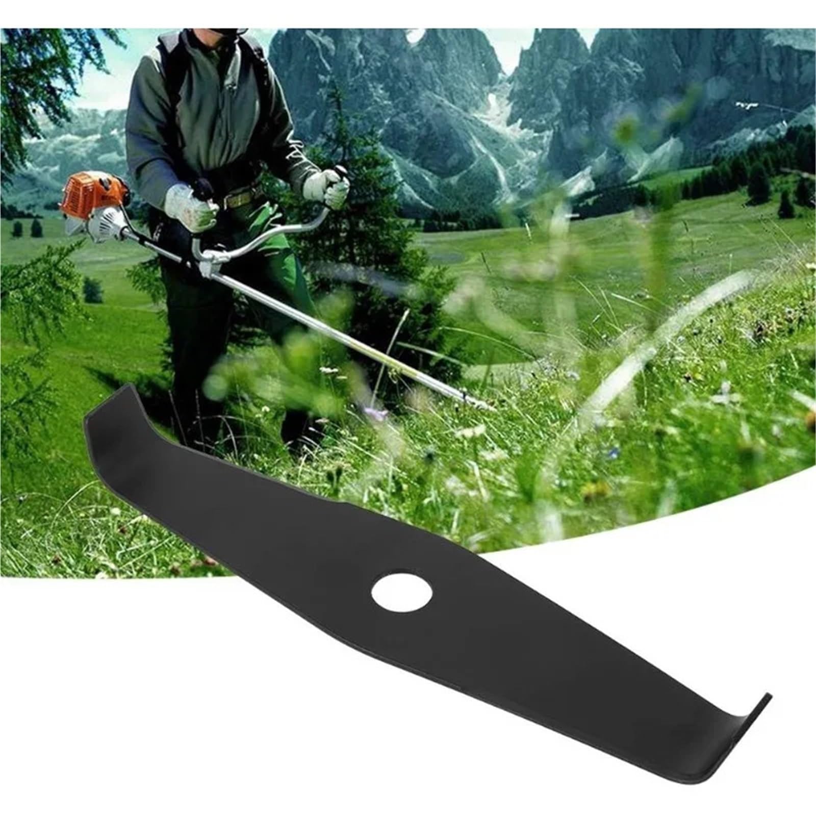 Discos de Corte de césped de 2 Dientes | Disco cortante de dos dientes for tareas de corte de césped y limpieza de jardines(1pc)