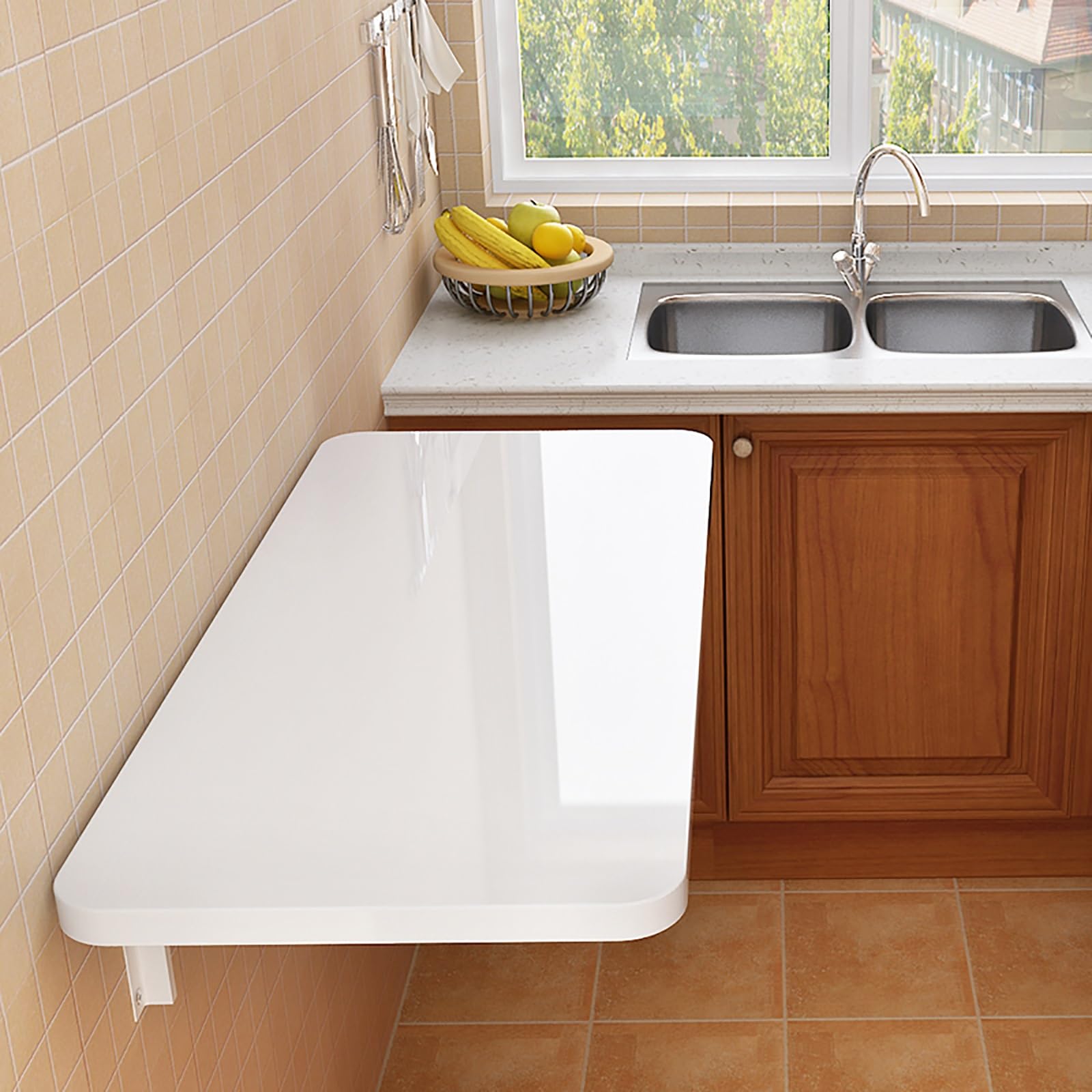 Płyta o grubości 18 mm, solidny stół, stabilna nośność: wykonana z płyty o grubości 18 mm, ten stół zapewnia wyjątkową stabilność i trwałość. Solidna konstrukcja zapewnia