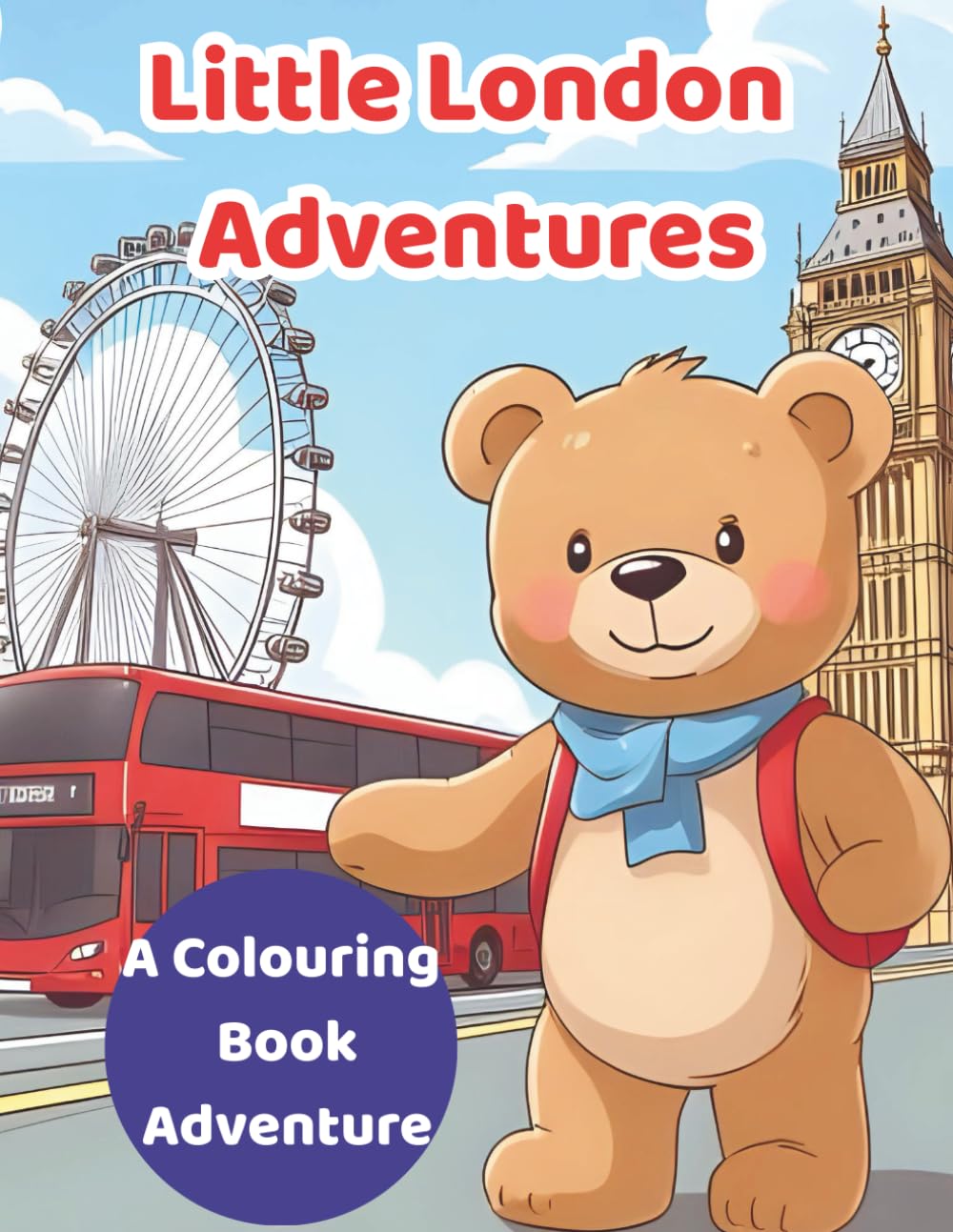 Little London Adventures: A Colouring Book of Famous Landmarks.: Fun Facts, Big Sights, and Tiny Hands.