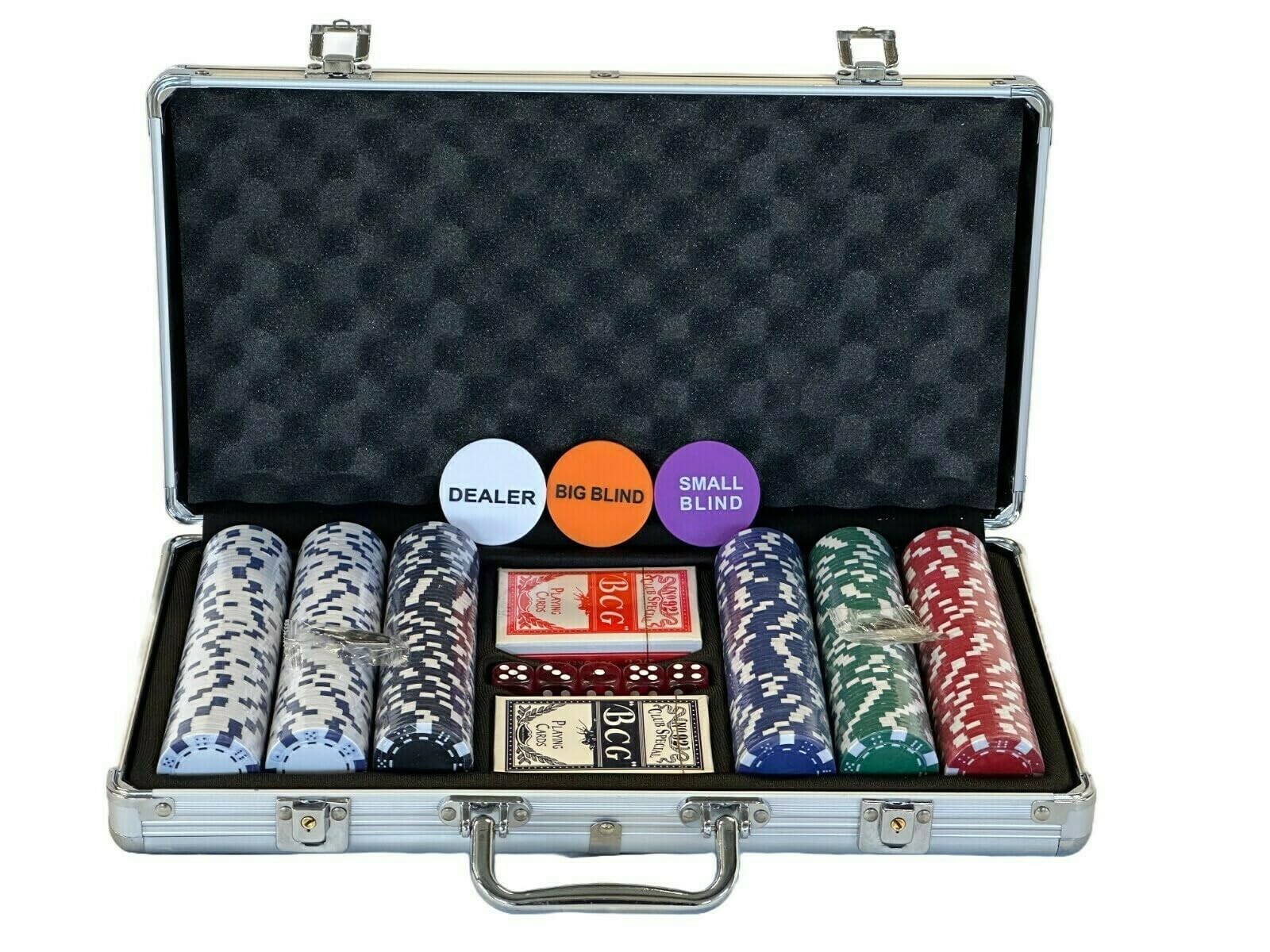 Pegasi Poker Set 300 Chips Coffe