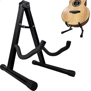 Suporte Violao Chao Guitarra Baixo Profissional Dobravel